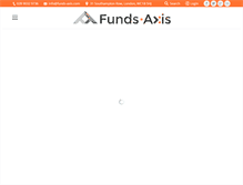 Tablet Screenshot of funds-axis.com